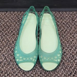 CROCS jelly Flats